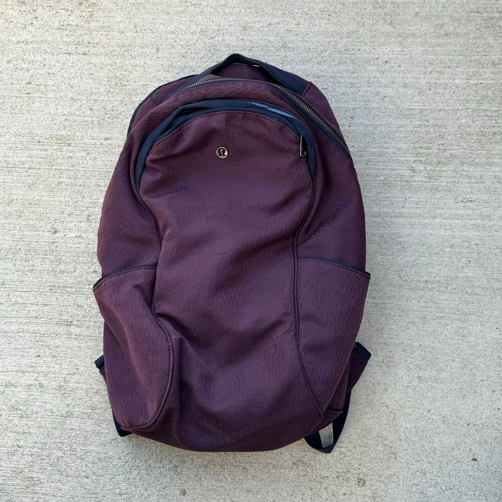 Lululemon Athletica Purple Backpack